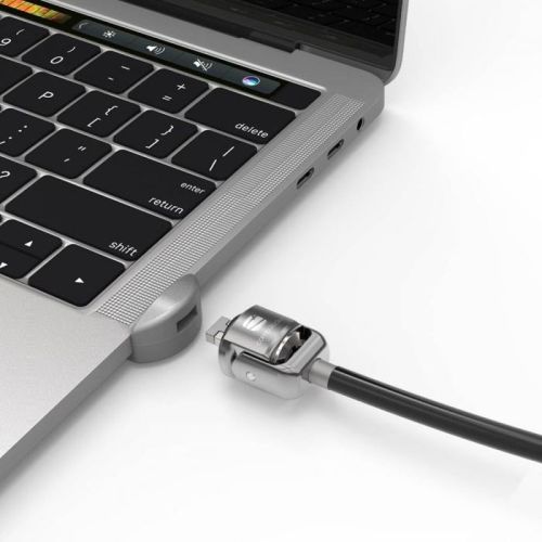 Maclocks/Compulocks Ledge lock slot for MacBook Pro TB and Keyed cable Lock