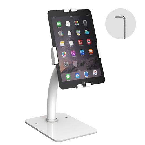 B-Teck Universal Anti-Theft 7.9" inch to 11" iPad/Tablet Curved Desk Mount