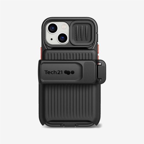 Tech21 EvoMax w/ Holster - iPhone 13 mini - Off Black