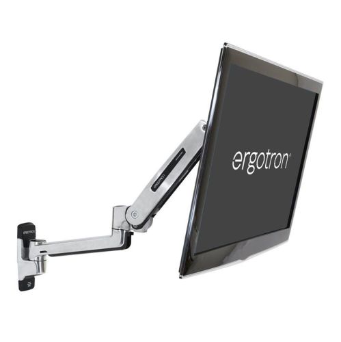 Ergotron LX Sit-Stand Wall Arm 6.4kg–13.6kg capacity (Single Monitor Mount)