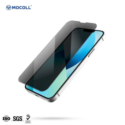 Mocoll Premium Privacy Tempered Glass iPhone Screen Protector for iPhone 13 Mini