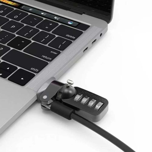 Maclocks/Compulocks Ledge lock slot for MacBook Pro TB and combination cable Lock