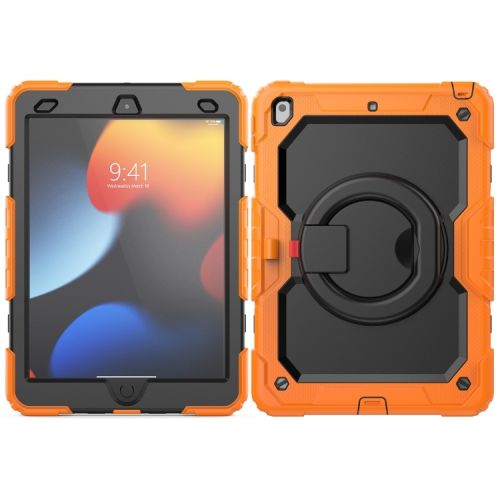 SCHOOL EDU BULK BUY - V-Series FullPro Ring Stand Protective Rugged Case For iPad 10.2 7th/8th/9th Gen