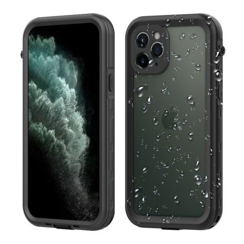 V-Series ShellA Waterproof/Dust Proof case for iPhone 11 Pro Max- Black/Clear