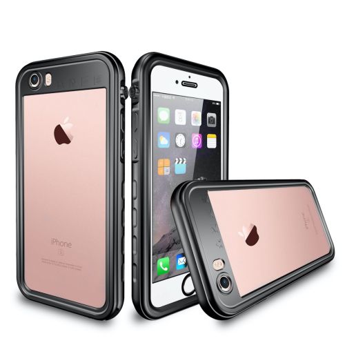 V-Series ShellA Waterproof/Dust Proof case for iPhone 7/8/SE2/SE3 - Black/Clear