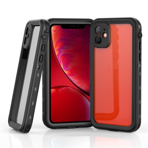 V-Series ShellD Waterproof/Dust Proof case for iPhone 11 - Black/Clear