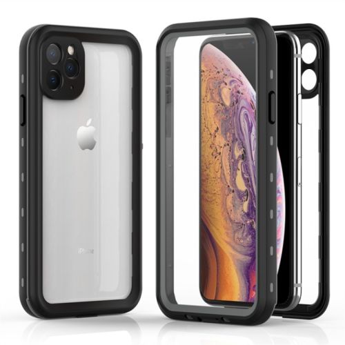 V-Series ShellD Waterproof/Dust Proof case for iPhone 11 Pro Max - Black/Clear