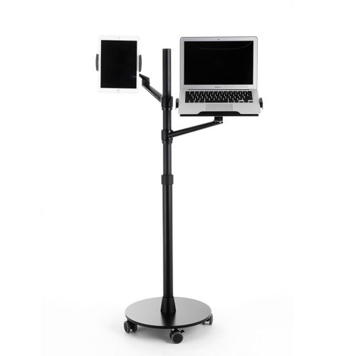 V-series Mobile Multi-Device Dual Arm Floor Stand