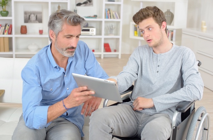 iPads for disabled adults and autistic children