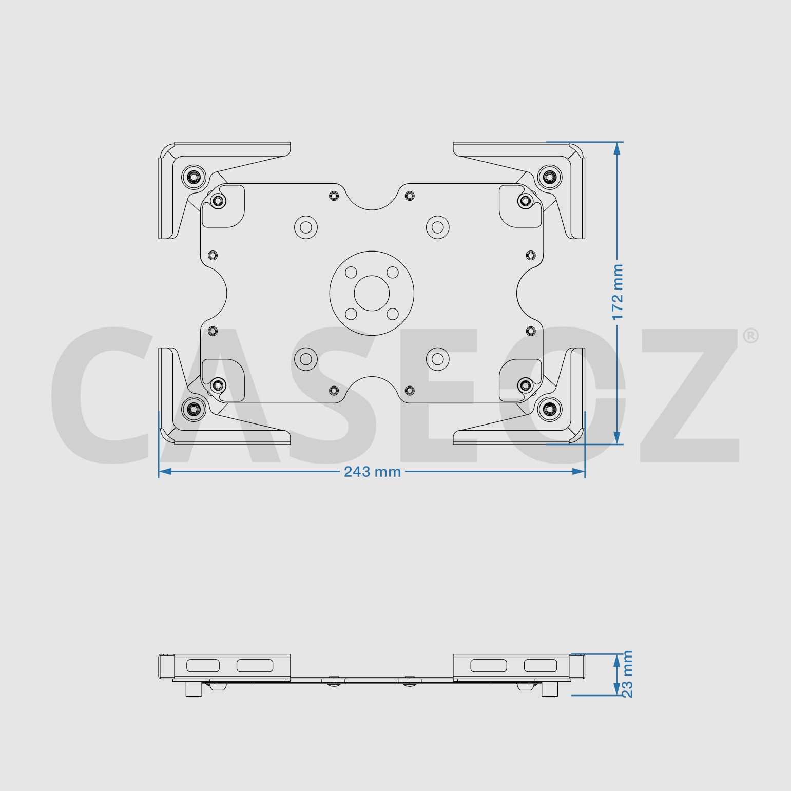 Image of the product spec sheet